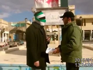 فري برس   وعود المراقبين   لقاء مع أحد النشطاء في مدينة بنش 17 1 2012