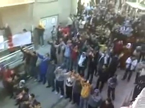 فري برس حماة العليليات مظاهرة احرار الحي في جمعة معتقلي الثورة 20 1 2012 ج1