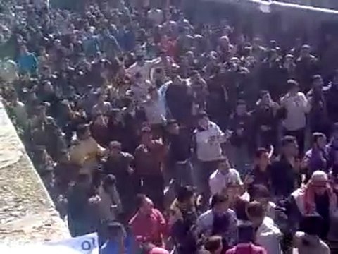 فري برس حماة كفرنبودة مظاهرة حاشدة في جمعة معتقلي الثورة 20 1 2012