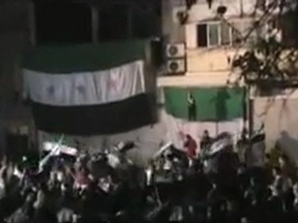 فري برس   حمص باب الدريب مسائية 20 1 2012