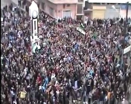 فري برس حمص حي الخالدية راائعة جمعة معتقلي الثورة 20 1 2012