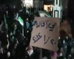 فري برس   حمص مسائية حي الخالدية الشعب يريد اعدامك بشار 20 1 2012