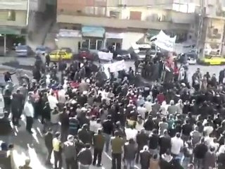 فري برس   دمشق الهامة بدنا اعدامك بشار حمعة معتقلي الثورة 20 1 2012