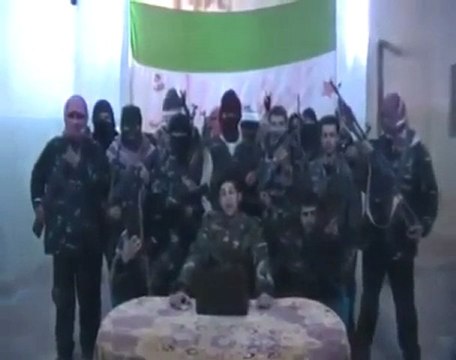 فري برس إنشقاق الملازم اول أحمد عليوي و تشكيل كتيبة الصاعقة