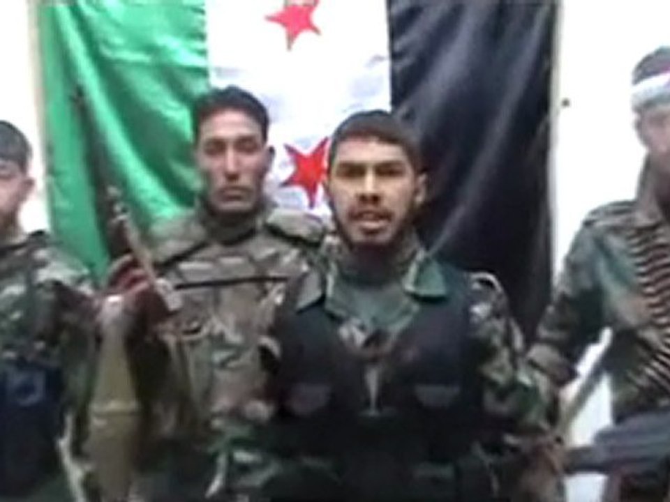 فري برس   إنشقاق مجموعة من الشرفاء عن جيش الأسد 21 12 2012