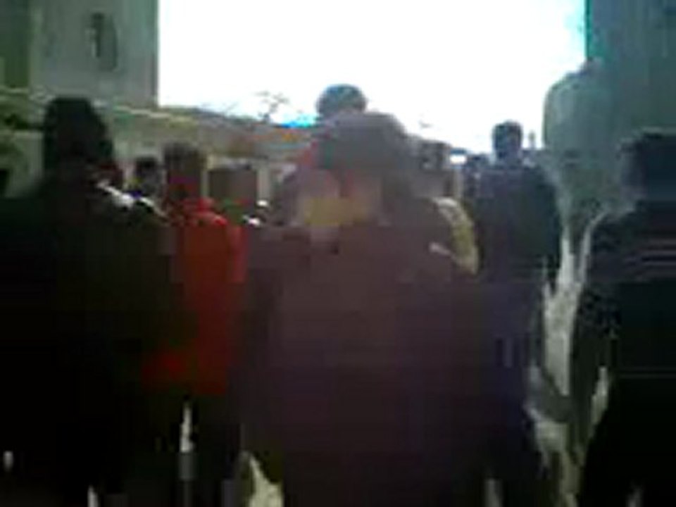 فري برس   ريف دمشق داريا مظاهرة تنادي بإسقاط النظام 21 1 2012 ج3