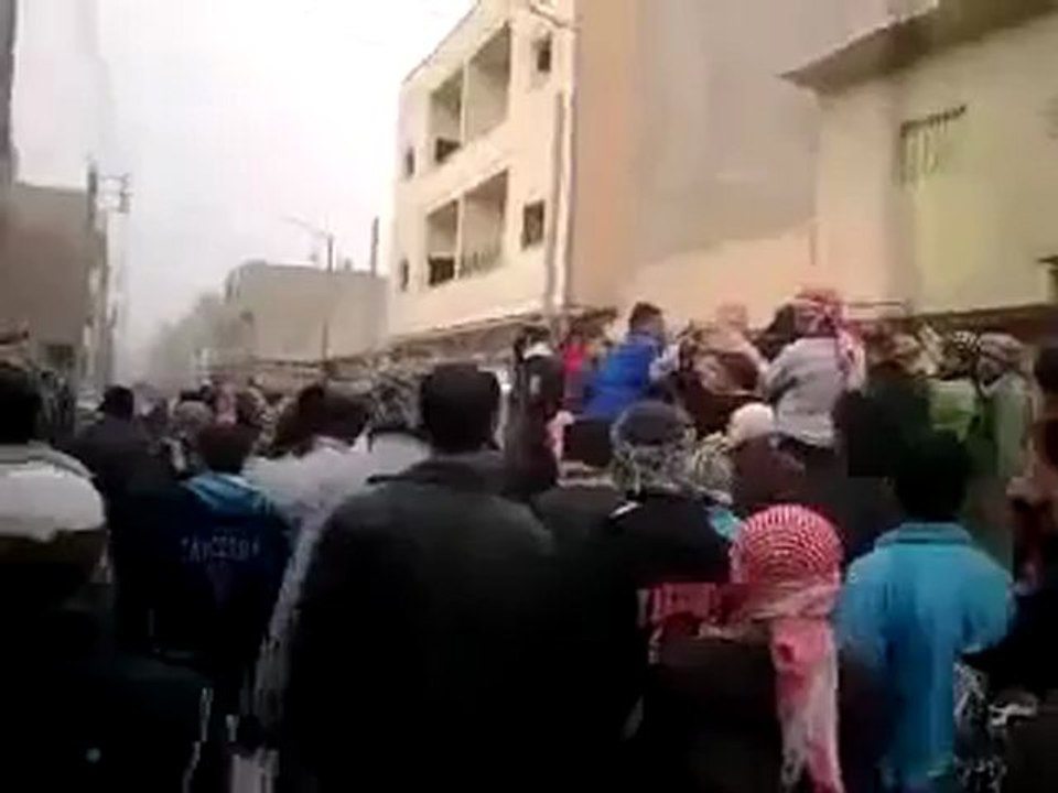 فري برس   شهداء الحرية البوكمال تشييع الشهيدعلي فهد الكجيه 20 1 2012