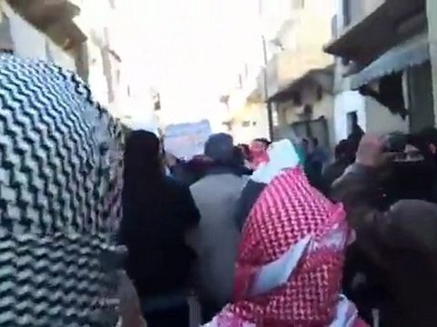 فري برس حلب المرجة جمعة معتقلي الثورة 20 1 2012 ج1