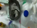 فري برس   حماة العليليات أحد المصابين في مشفى ميداني 20 1 2012
