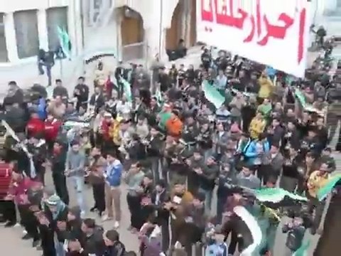 فري برس حماه حلفايا مظاهرة نهارية في يوم الغضب العالمي 21 1 2012