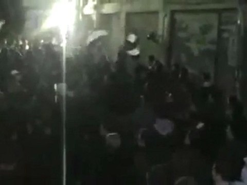 فري برس حمص القرابيص اما منزل الشهيد محمد مندو 21 1 2012