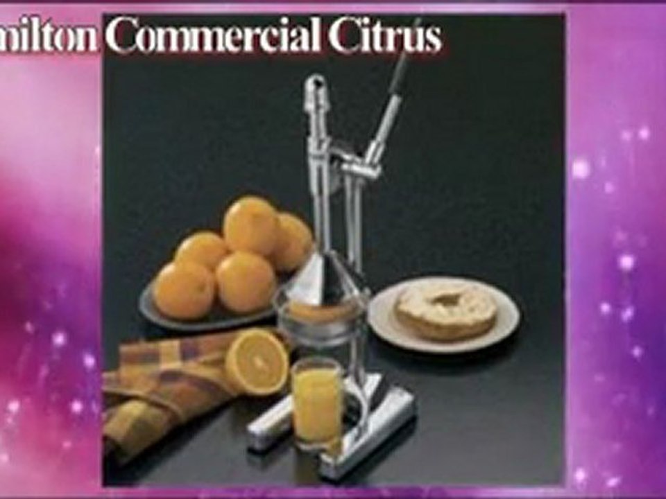 Hamilton Beach 932 Commercial Citrus Juicer Black
