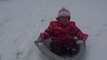 Première descente en luge