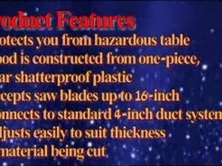 PSI Woodworking TSGUARD Table Saw