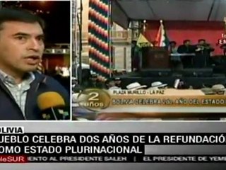 Evo Morales ratifica compromiso con el pueblo boliviano