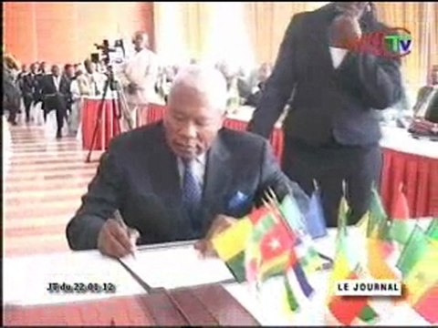 Réunion des ministrse des transports et de l’aviation civile des états membres de l’ASECNA