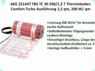 TOP 10 Elektrische Fußbodenheizung zu Kaufen