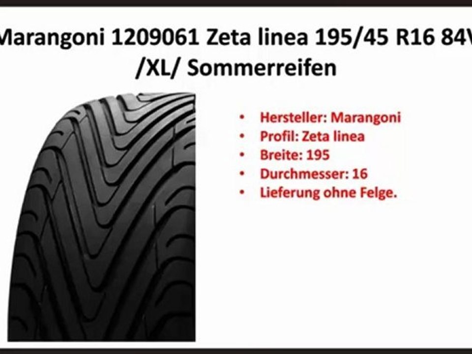 Kaufen Marangoni Reifen? - Hier 6 Besten Marangoni Reifen