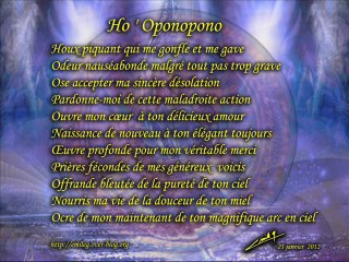 20120121 PoèmeHo Oponopono