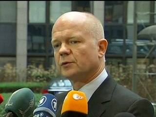 William Hague demands tough Iran sanctions