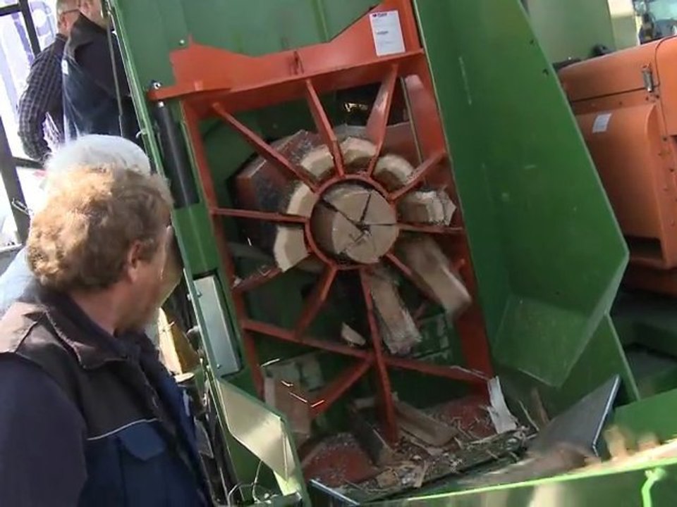 Salon Bois Energie - Machines en fonctionnement