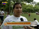 (VIDEO) Con actividades culturales y recreativas celebran 50 aniversario del Parque Generalísimo Francisco de Miranda