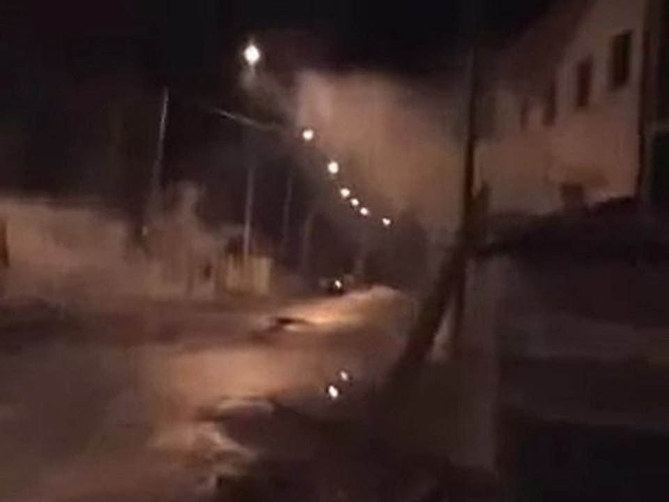 انتفاضة درعا 23 آذار 2011 ليلا جزء 1