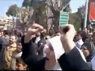 مظاهرة دوما جزء 1 25 3 2011