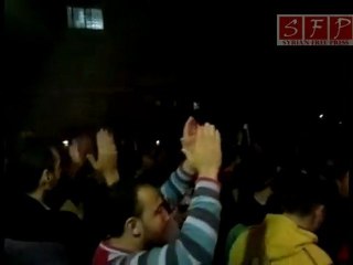 مظاهرة بانياس دعما للرستن 30-4-2011