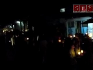 حوران بلدة نمر مسيرة الشموع 5-5-2011