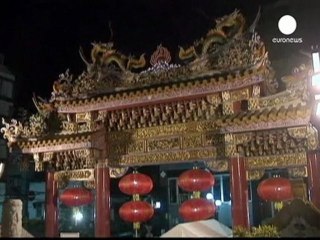 Chinese looking for luck in Year of the Dragon