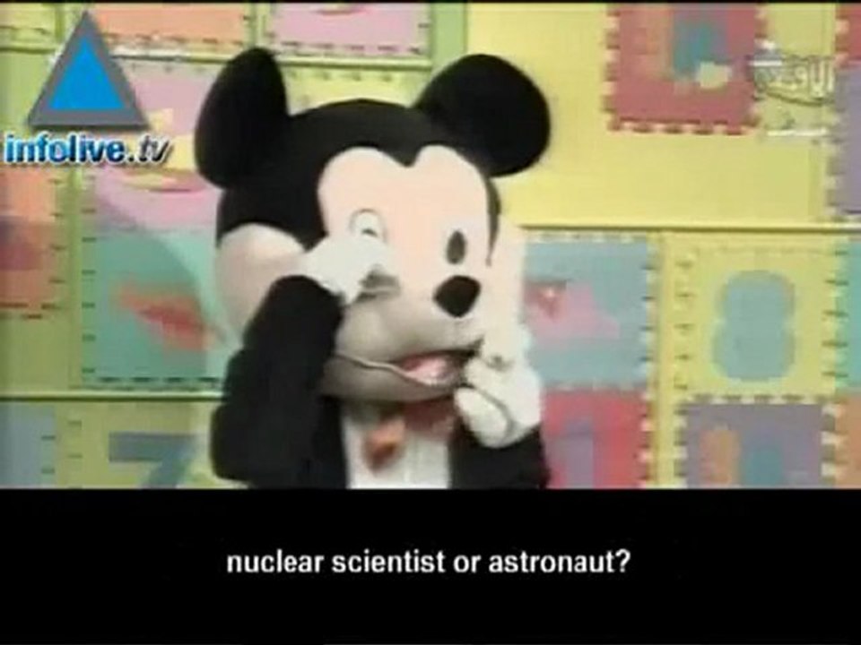 Hamas Mickey Mouse hatred show continues