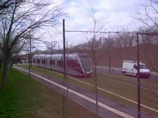 Tramway de Toulouse le 4 janvier 2012