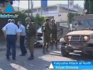 Katyusha rockets fired at Israel