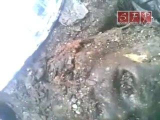 قتل و حرق حمزة البكر درعا 26-4-2011