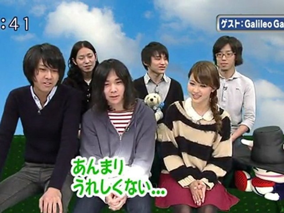 sakusaku 120123 2 ゲストは初登場のGalileo Galileiさんです 1/5