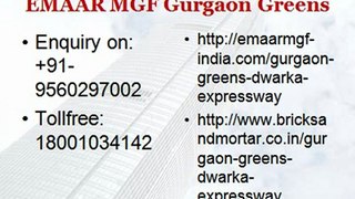 Tollfree: 18001034142, **EMAAR MGF GURGAON GREENS**, Gurgaon Greens Sector 102 Gurgaon