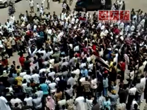 درعا الجيزة بلدة الشهيد حمزة 3-6-2011