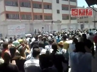 مظاهرة دمشق حي القدم 3-6-2011