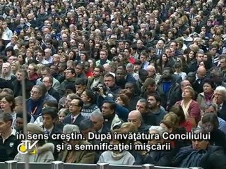 Benedict al XVI-lea: Dumnezeu ne salvează din diviziuni