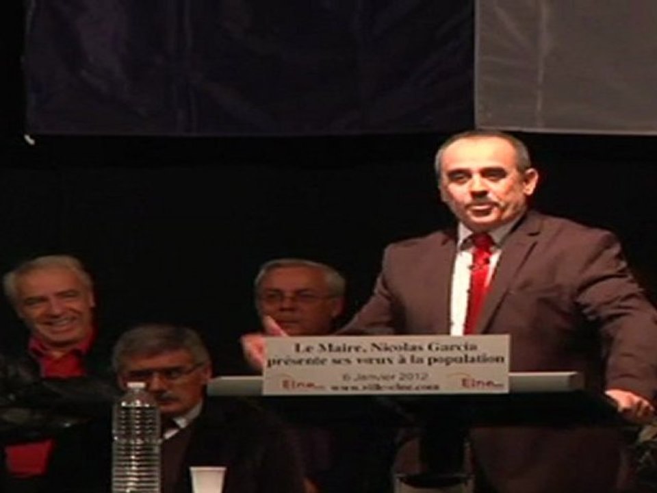 Voeux du Maire d'Elne, Nicolas GARCIA à la Population