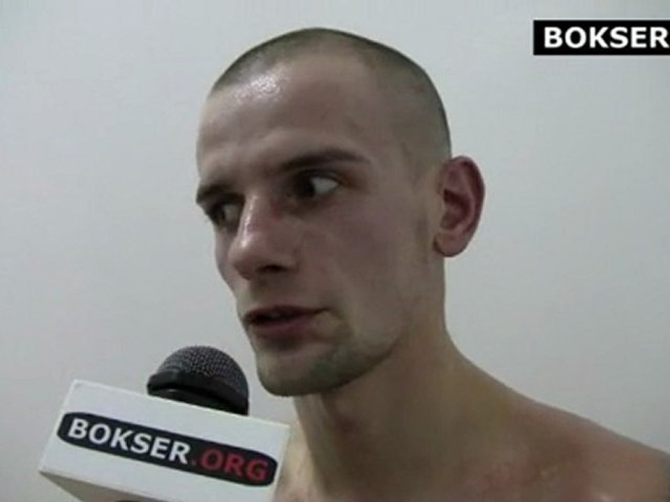 Sylwester Walczak po zwycięstwie w Poznaniu