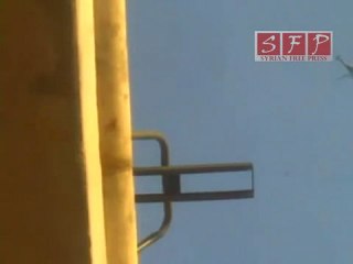 الطائرات تقصف معرة النعمان في جمعة العشائر10-6-2011