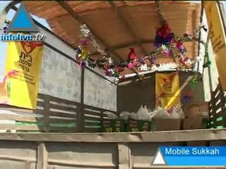 The Roving Sukkah Brings Joy To Soldiers