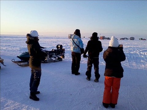 une apres midi d'hiver sympa au Gîte du Maudit Français