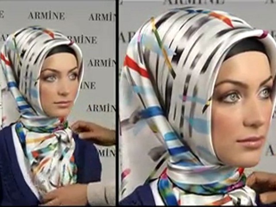 Eşarp Merkezi - Armine Eşarp Bağlama Modelleri - 4