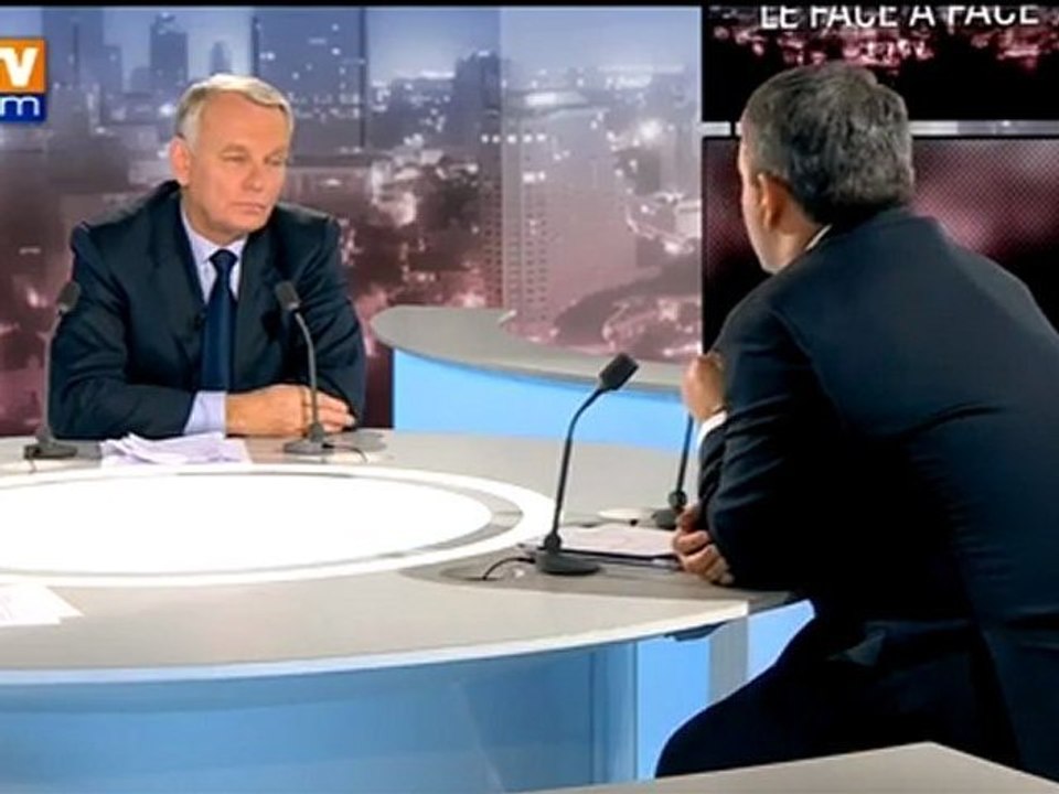 BFMTV 2012 : Jean-Marc Ayrault face à Xavier Be...