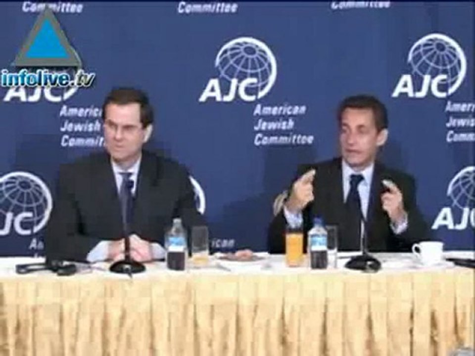 Sarkozy Receives Esteemed AJC Award