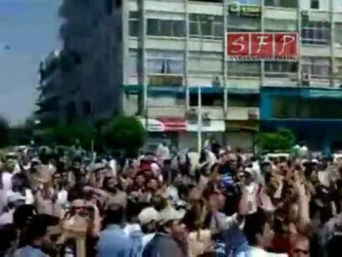 حماه مظاهرة 20 6 2011 رد على خطاب بشار