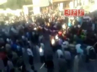 جبل الزاوية مظاهرات حاشدة الاربعاء 22-6-2011